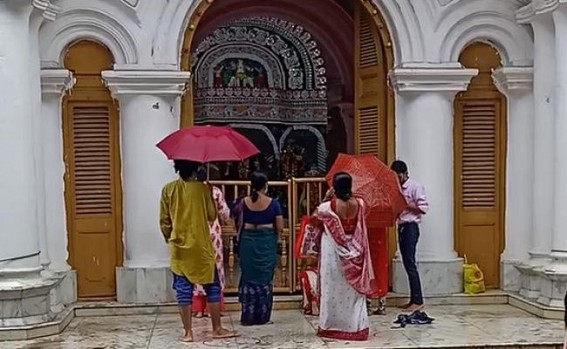 Durga Puja 2020 : Saptami puja observed with full devotion in Tripura